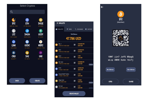 CREATE WALLET